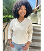 THE COZY V SWEATER