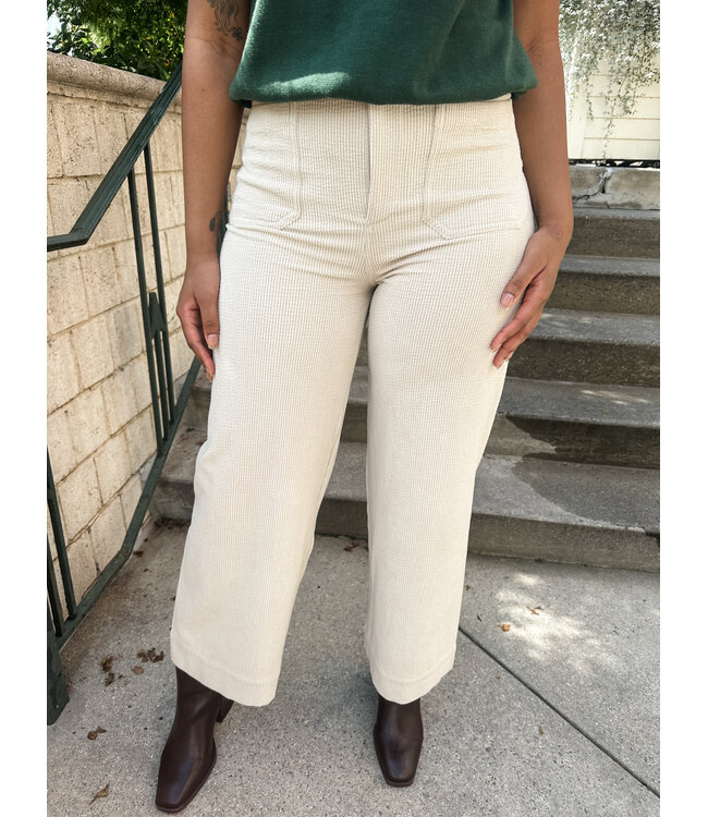 STRETCH CORD PANT