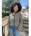 RAW EDGE KNIT TOP