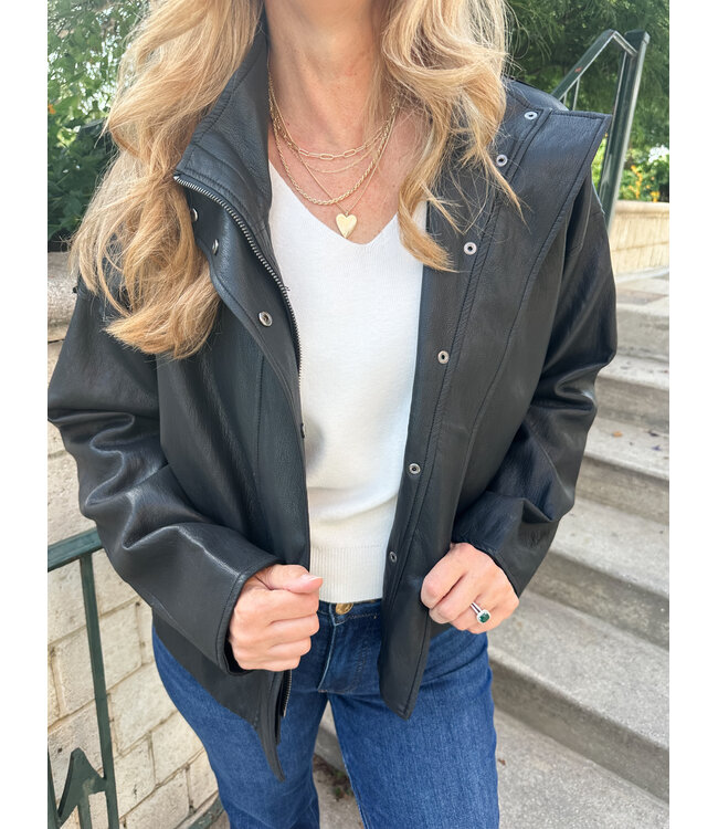 HIGH COLLAR JACKET