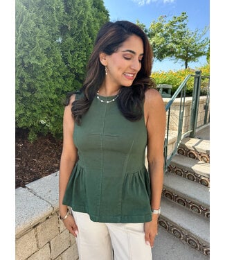 JOE PEPLUM TOP