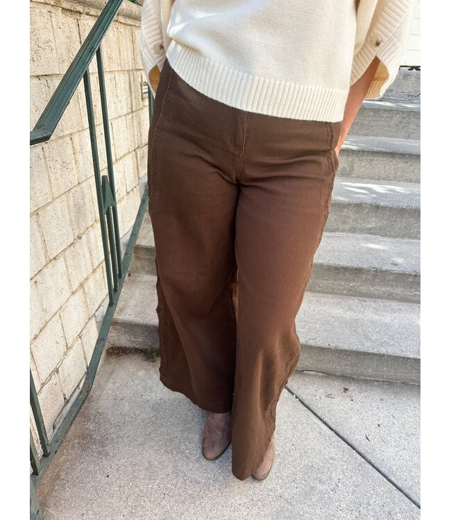 SCALLOP CORD PANT