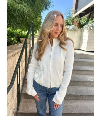 2 WAY ZIP SWEATER