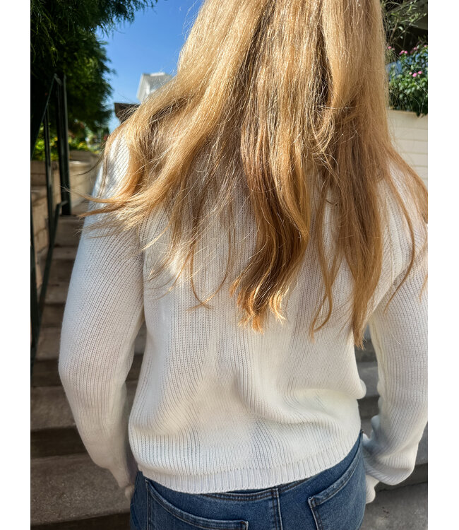 2 WAY ZIP SWEATER
