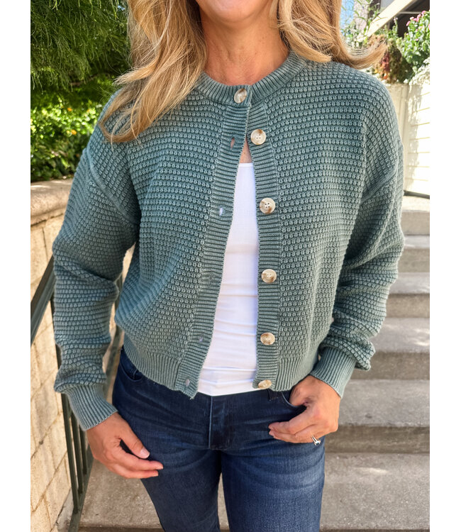 WAFFLE BUTTON CARDY
