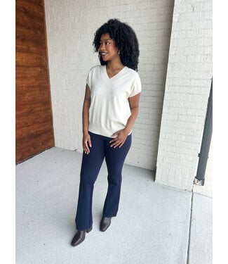 PONTE LONG FLARE PANT