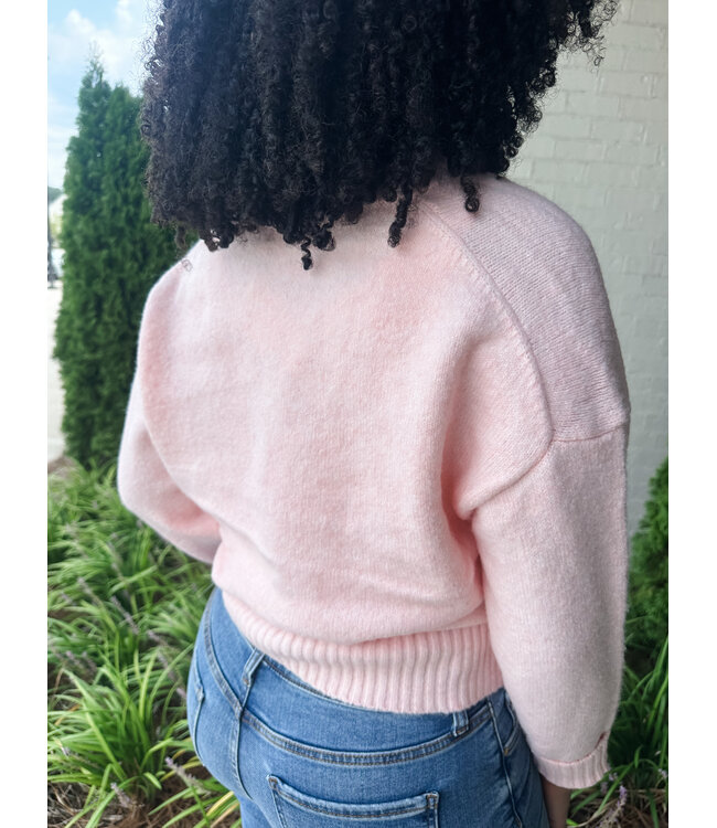 THE COZY V SWEATER