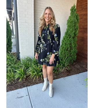 MARIE PLEATED DRESS
