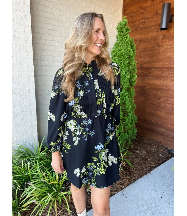 MARIE PLEATED DRESS