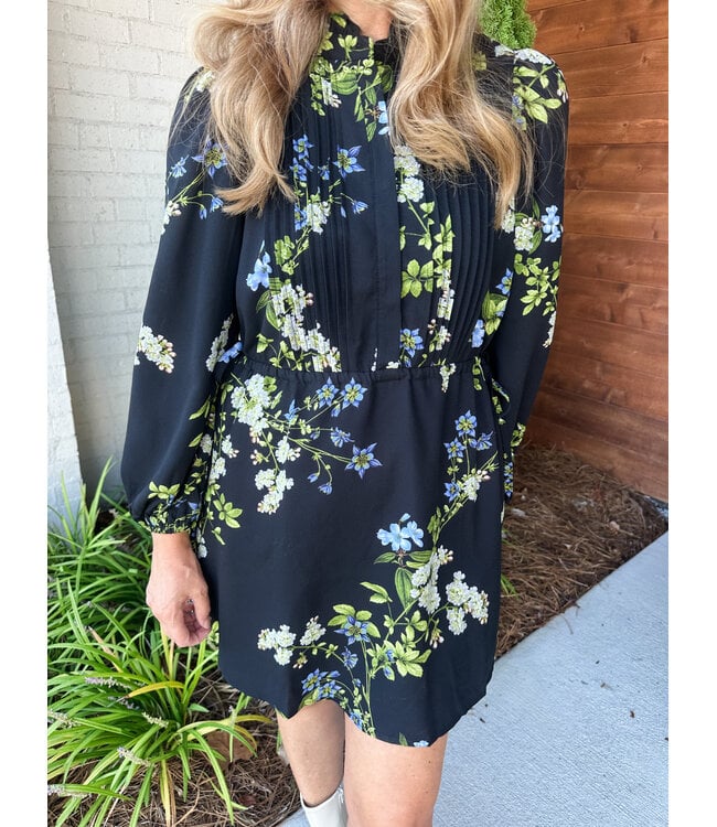 MARIE PLEATED DRESS