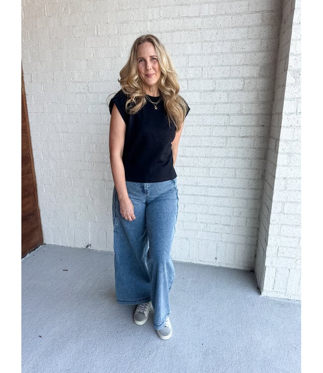 STRETCH DENIM TROUSER