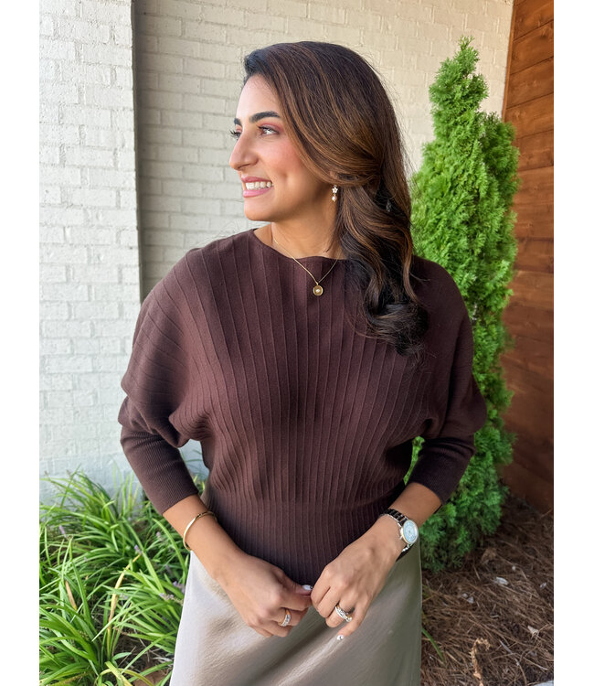 VAL VERTICAL SWEATER