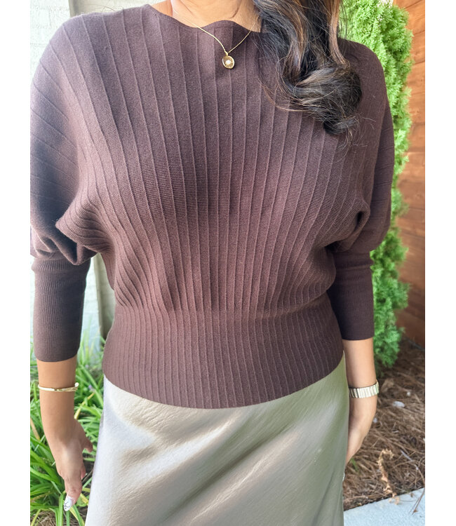 VAL VERTICAL SWEATER