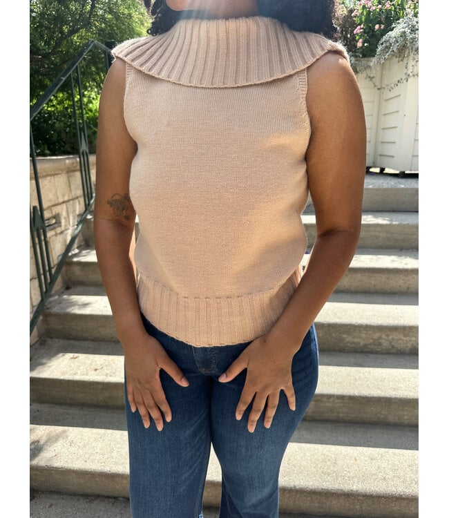 OPEN BACK SWEATER