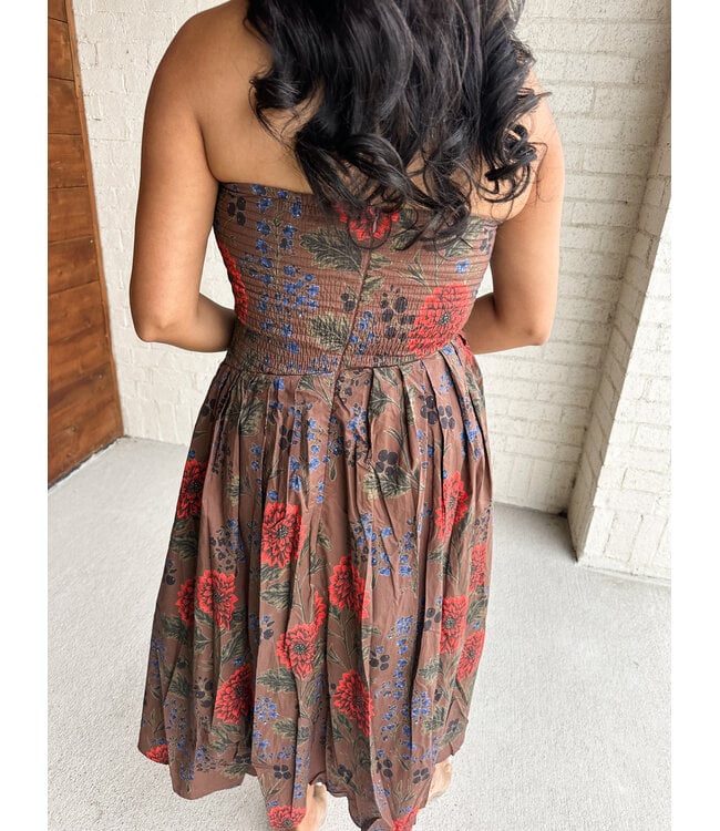 DAWN STRAPLESS DRESS