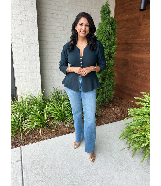 PRETT PEPLUM CARDY