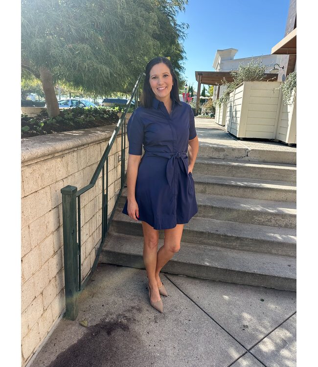 CARLA TIE DRESS