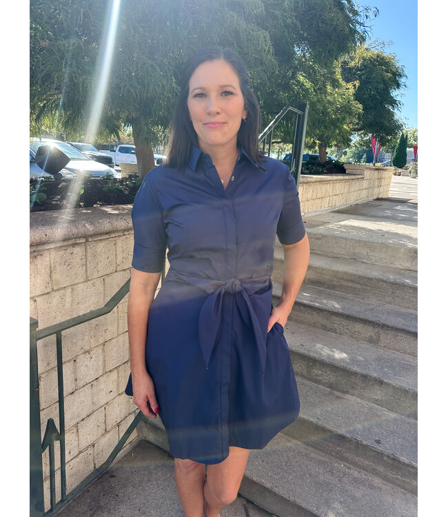 CARLA TIE DRESS