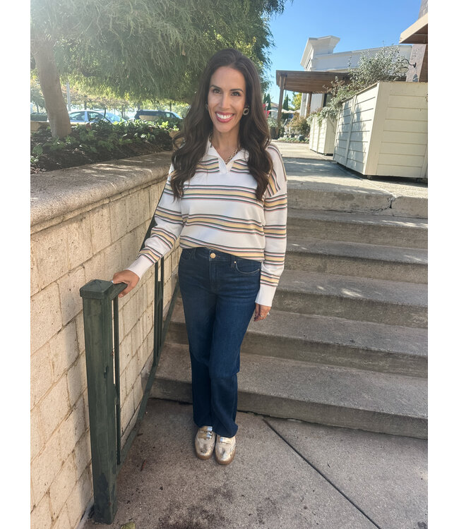TRIPLE POLO SWEATER