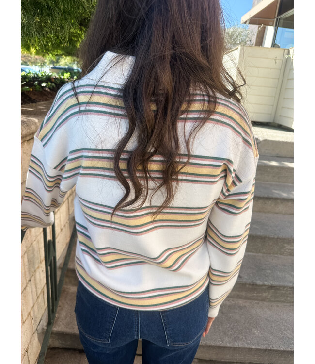 TRIPLE POLO SWEATER