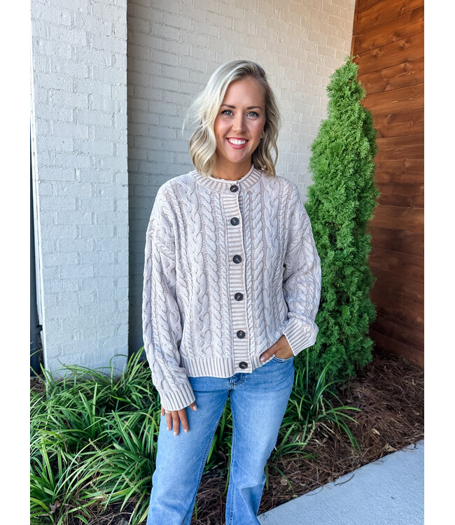 WASHED CABLE CARDY