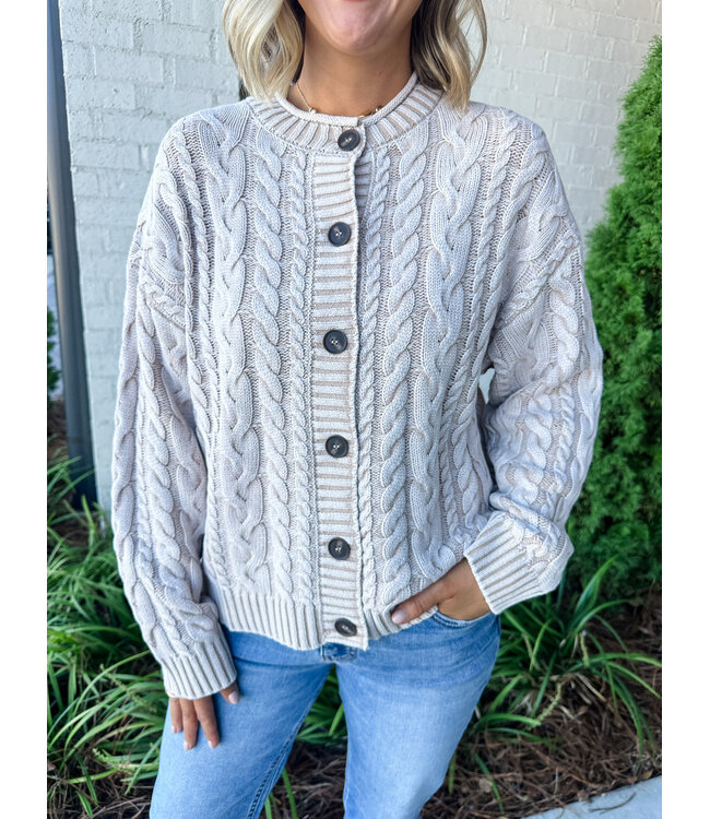 WASHED CABLE CARDY