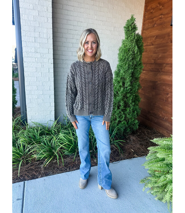 WASHED CABLE CARDY