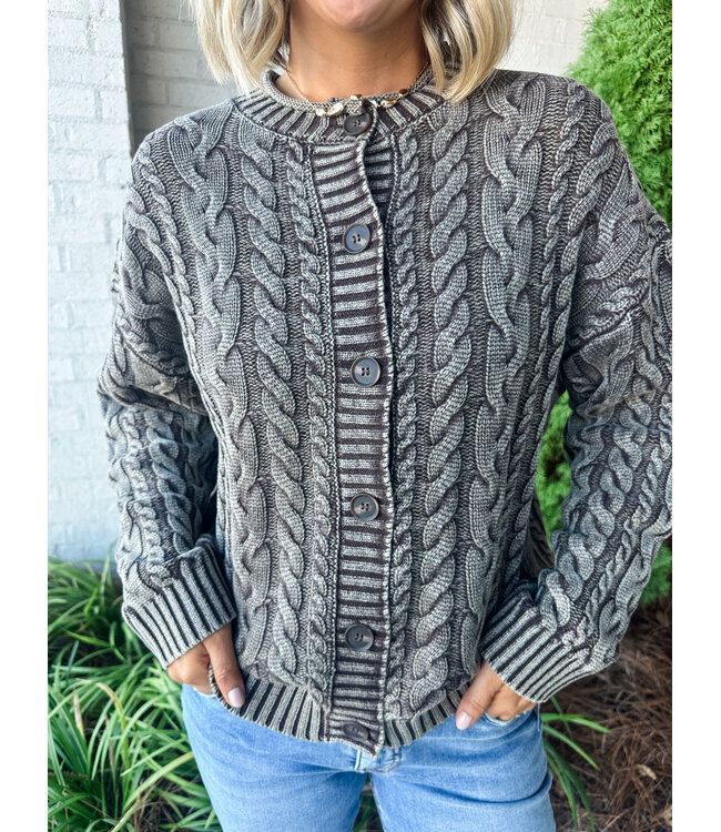 WASHED CABLE CARDY