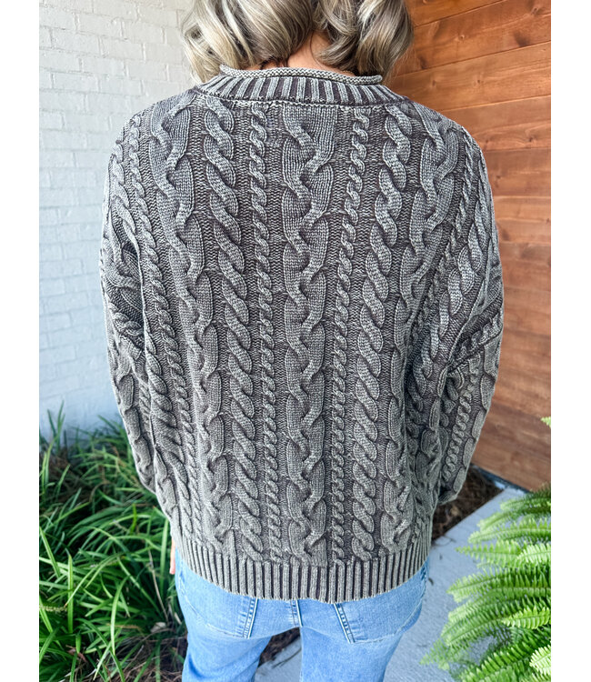 WASHED CABLE CARDY