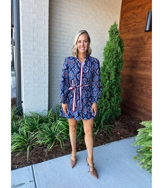 MEDALLION MINI DRESS