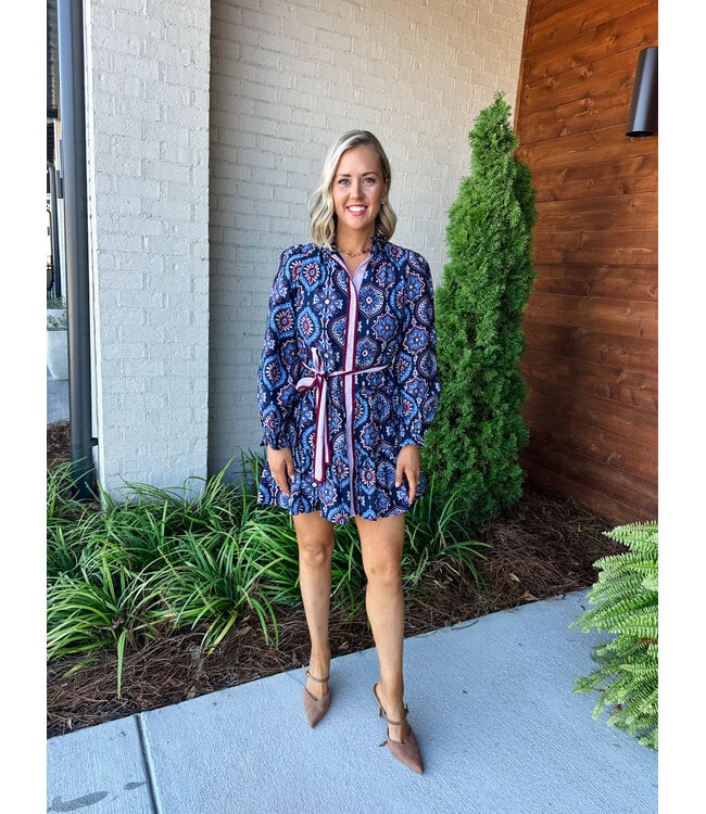 MEDALLION MINI DRESS