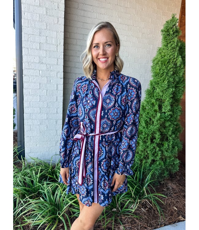 MEDALLION MINI DRESS