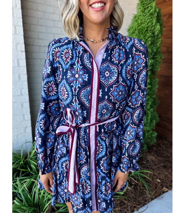 MEDALLION MINI DRESS