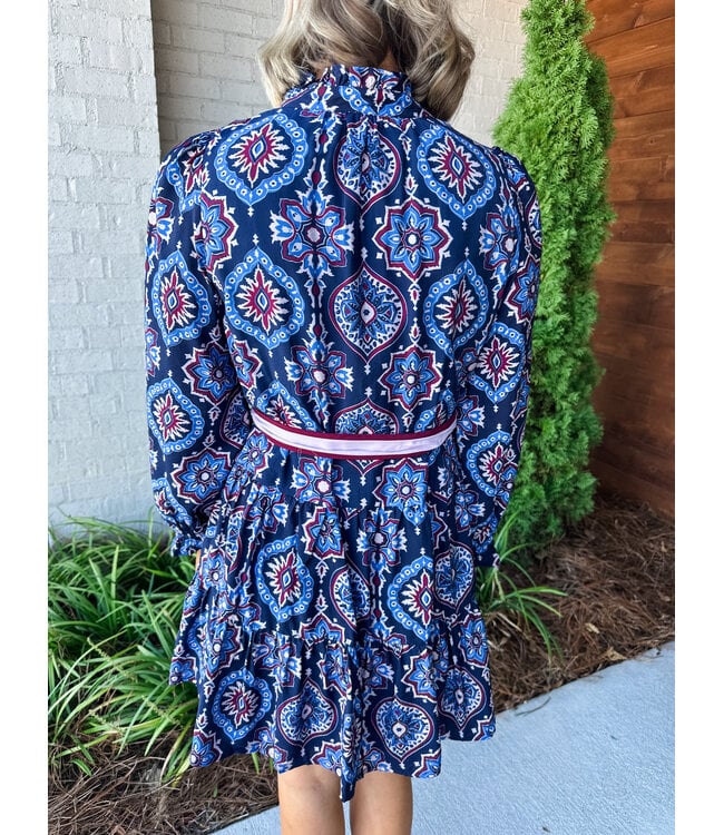 MEDALLION MINI DRESS