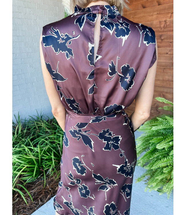 CARBA COWL DRESS