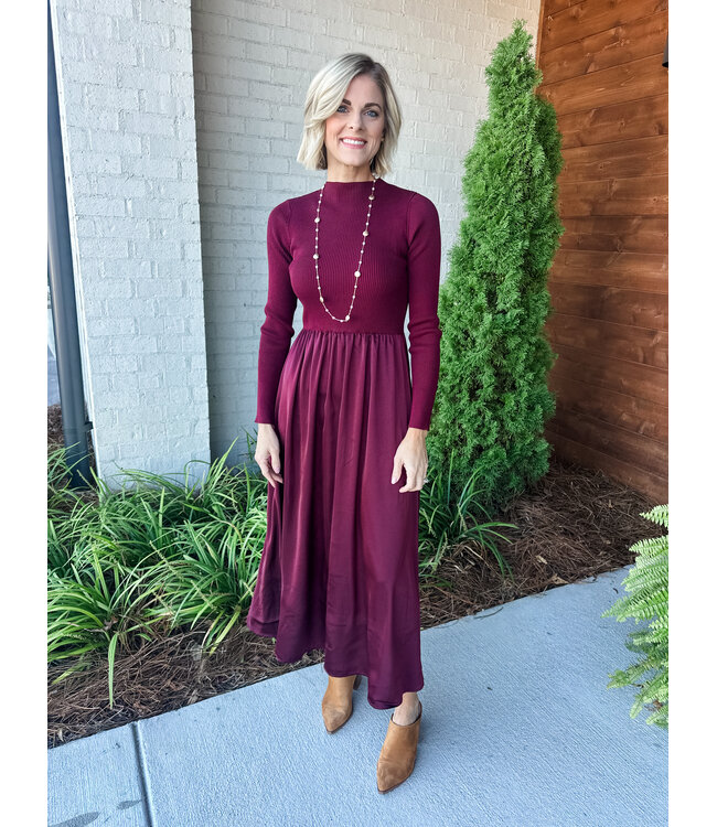 TWOFER MIDI DRESS