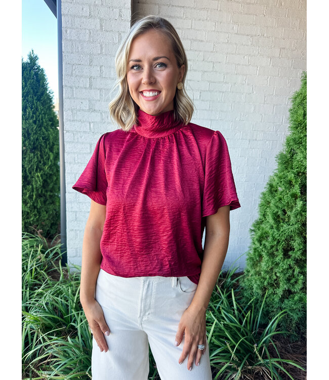 IKAR FLUTTER BLOUSE