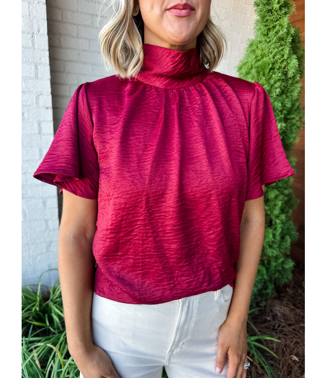 IKAR FLUTTER BLOUSE