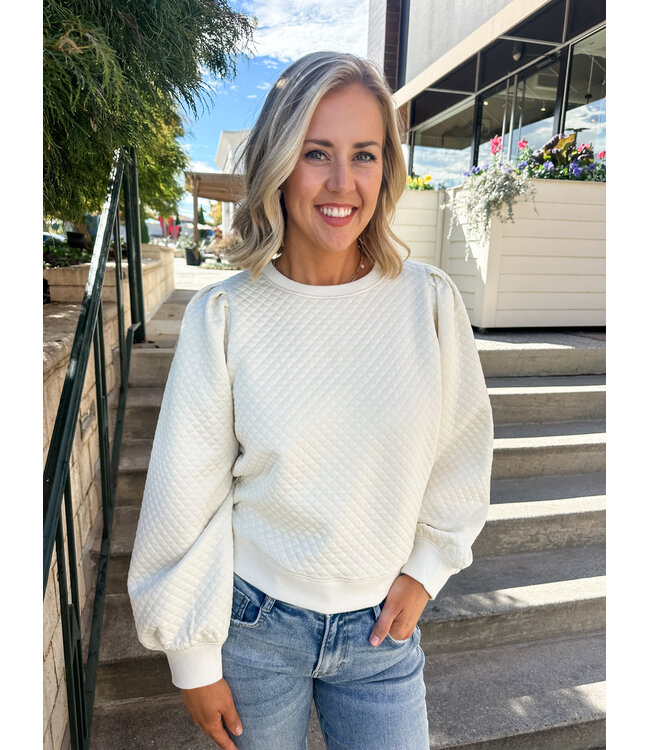PUFF SWEATSHIRT
