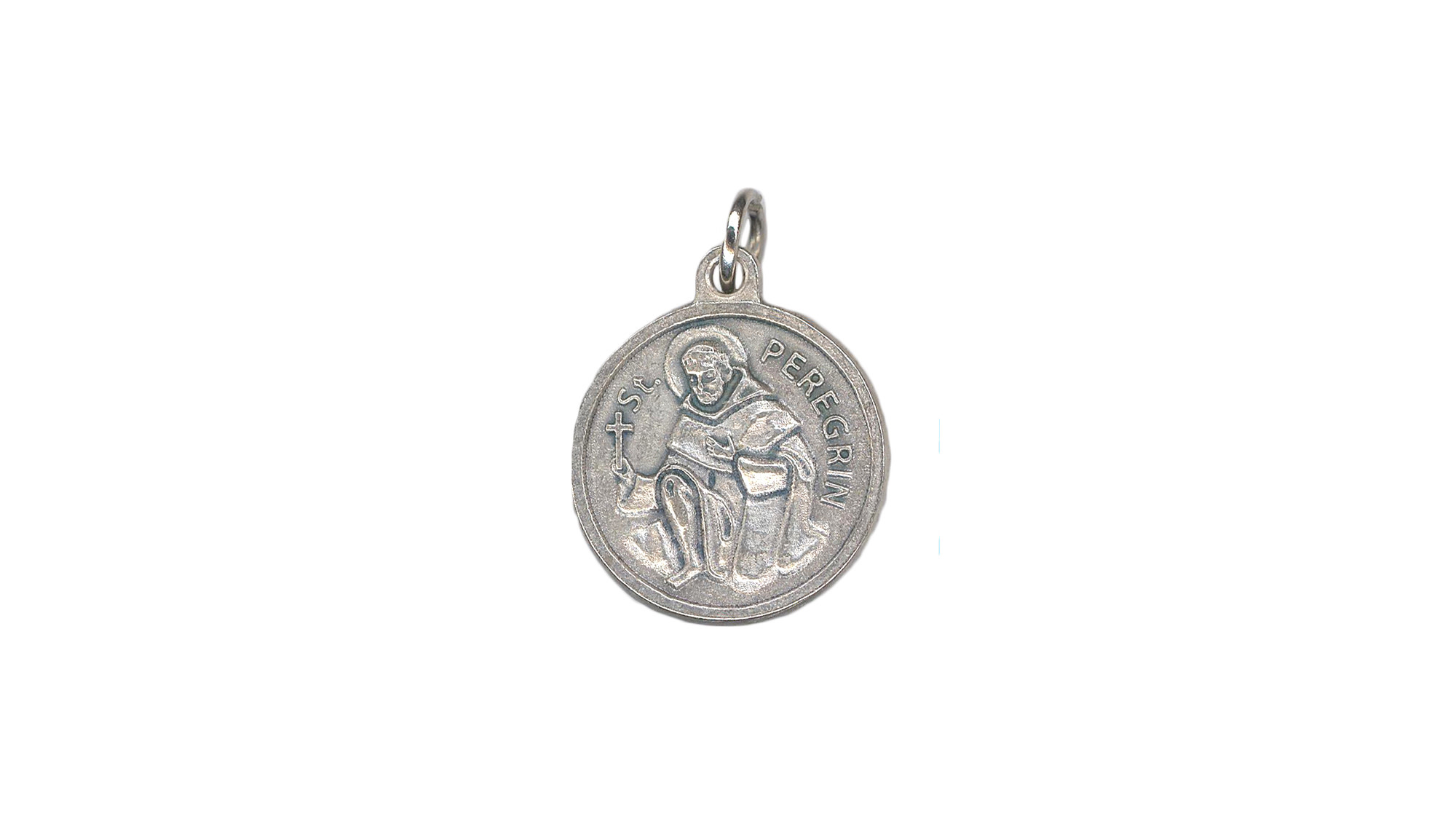 Médaille relique saint Pérégrin - L'Oratoire Saint-Joseph