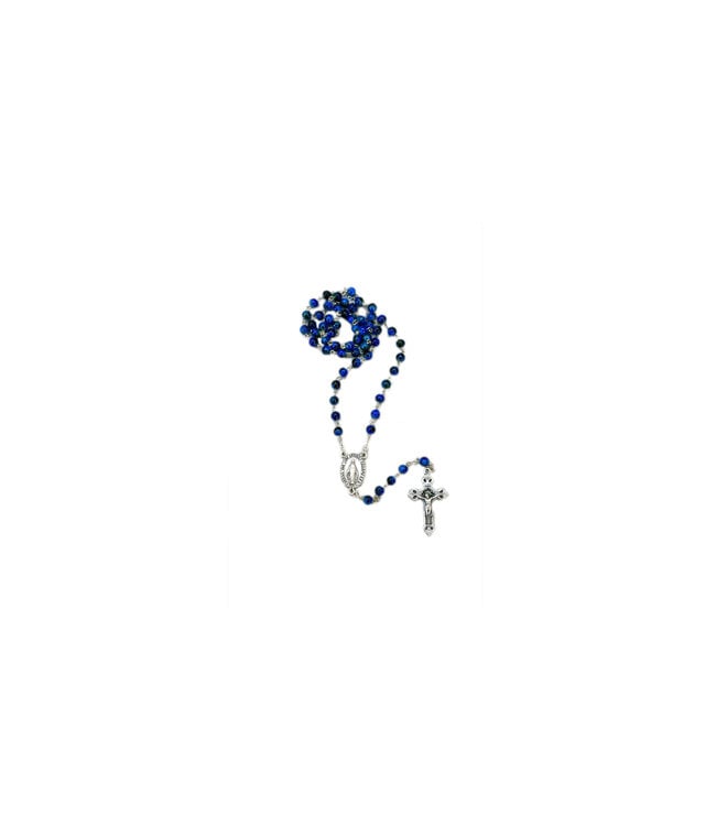 Blue ''lume'' rosary - Miraculous