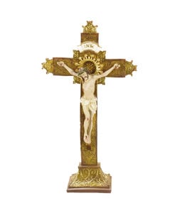 Jésus sur la croix (sur base)