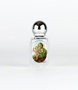 Glass bottle for Holy Water - Saint Joseph