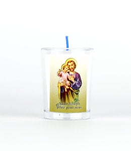 Chandelles Tradition / Tradition Candles Saint Joseph votive candle (french)