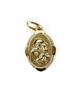 Médaille de Saint Joseph, or 10k