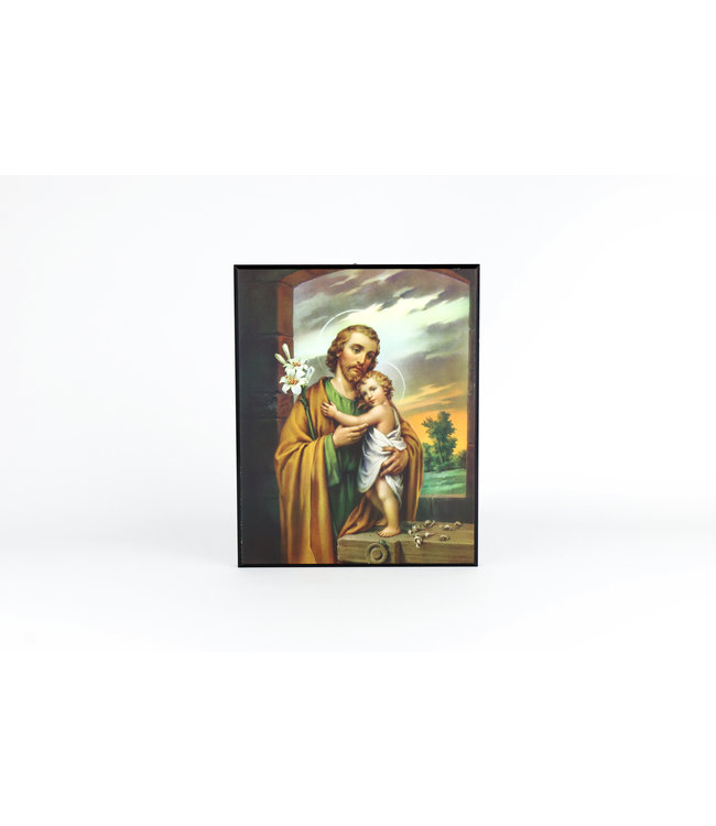 Plaque of Saint Joseph and the Christ Child