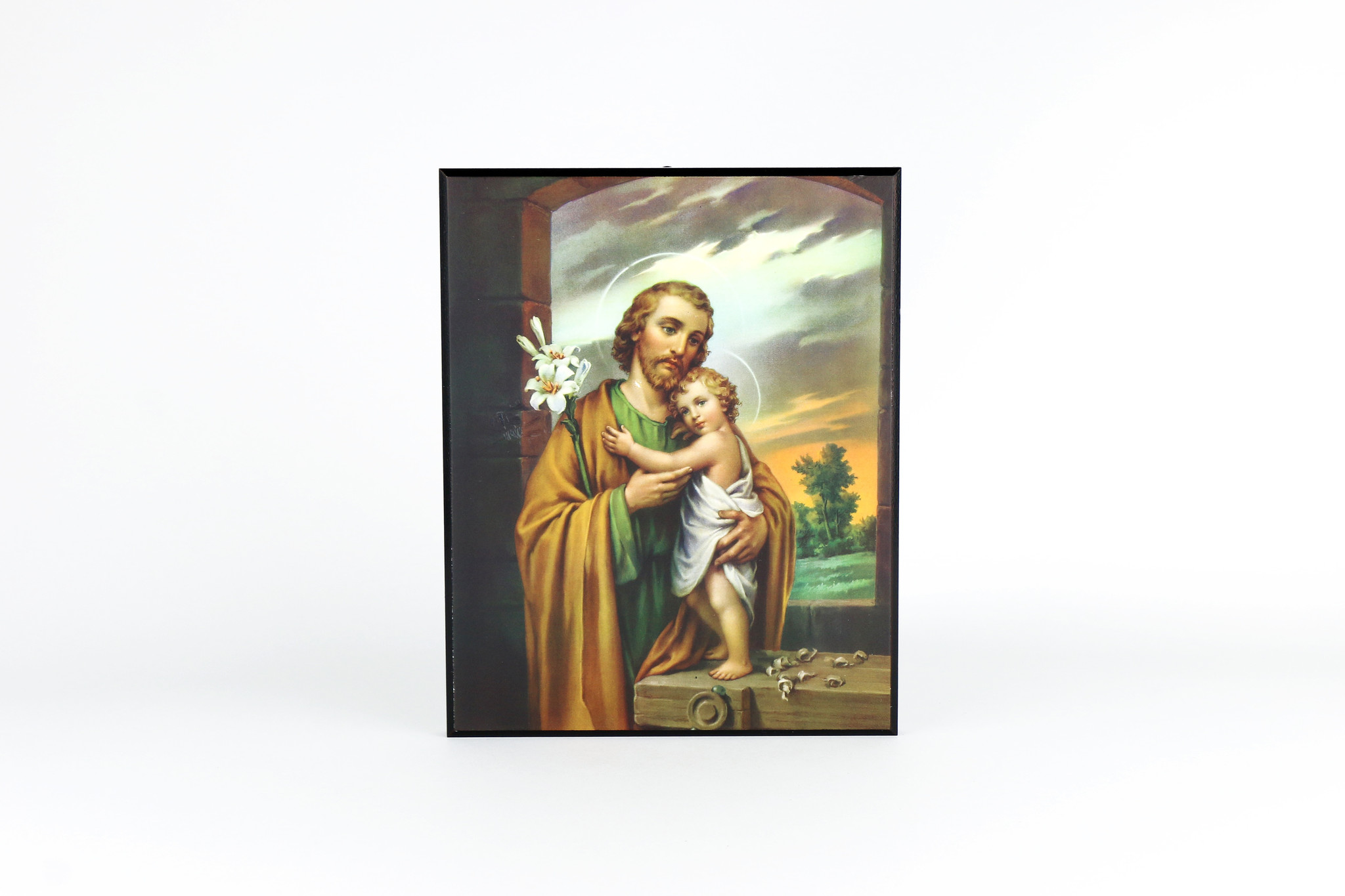 Plaque of Saint Joseph and the Christ Child - Gift Shop ...