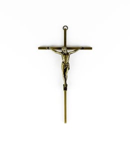 Antique Brass crucifix