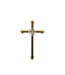 Croix dorée de Confirmation