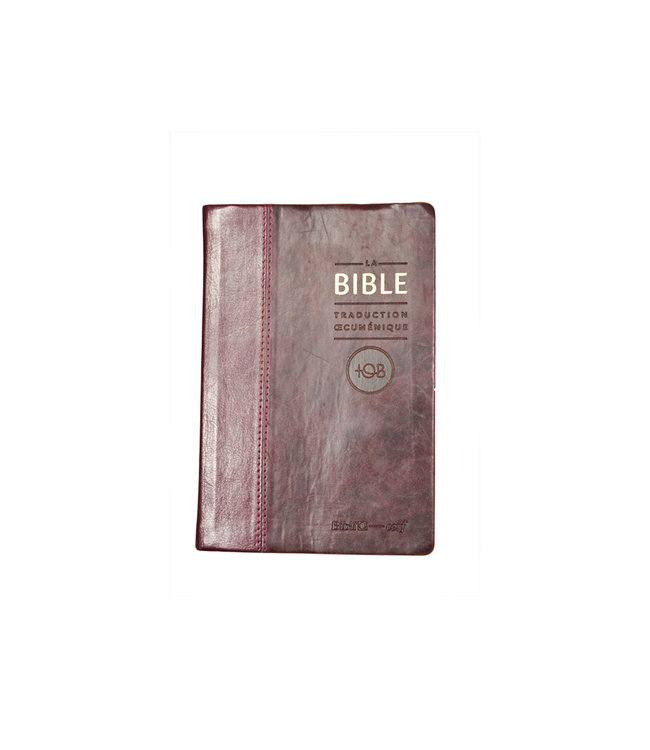 Société Biblique / Bible Society La Bible traduction oecuménique couverture: simili cuir brun